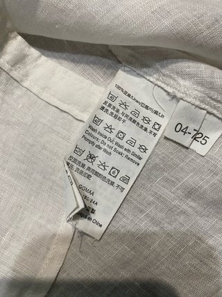 Blusa Giordano Lino Talla M