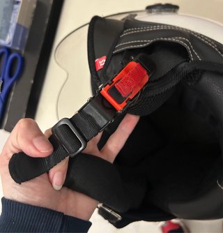 Casco CGM scooter bianco e nero