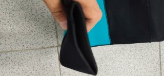 Neopreno buceo/Cañones Subacqua de mujer, talla S