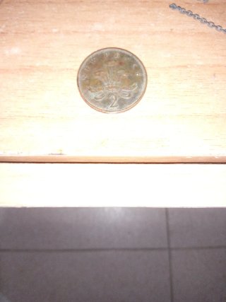Moneda Antigua Cobre 2 Pence