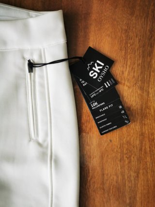 Pantalón de Nieve Oysho Blanco