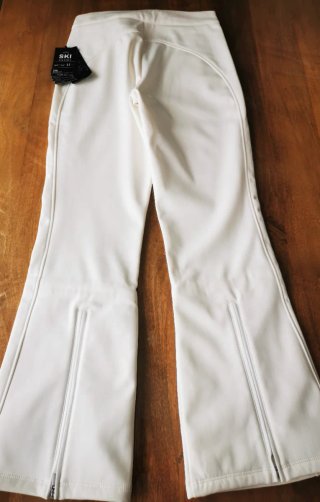 Pantalón de Nieve Oysho Blanco