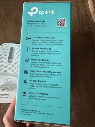 TP-Link RE455 AC1750 Wi-Fi Range Extender