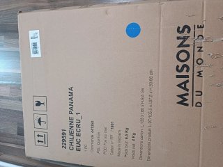 Silla plegable madera Panama Maisons du Monde