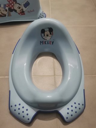Orinal y Escalón Baño Mickey Mouse