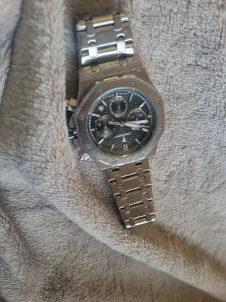 Reloj Poedagar Cronógrafo Acero Inoxidable