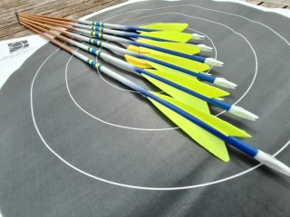 Frecce in legno per tiro con l'arco tradizionale