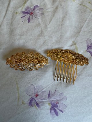 Complementos flamenca dorados