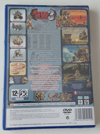 Metal Slug 3 PS2 + Garfield al Rescate PRECINTADOS