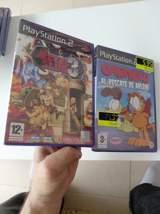 Metal Slug 3 PS2 + Garfield al Rescate PRECINTADOS