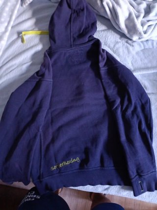 Sudadera con capucha y logo boxeo