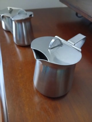 Set Teiera Zuccheriera Lattiera Alessi Vintage