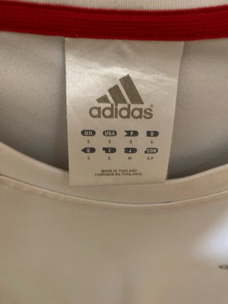 Camiseta Adidas blanca talla S