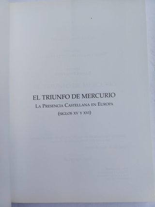 Libro El triunfo de mercurio