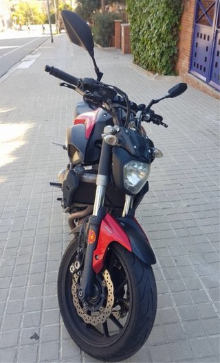 Yamaha MT-07 2016 Roja Limitada