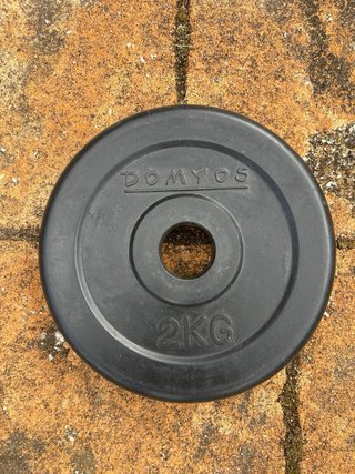 2 Discos de pesas Domyos 2 kg