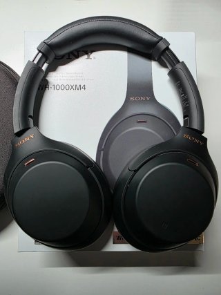 Sony WH-1000XM4 Auriculares Inalámbricos Negro