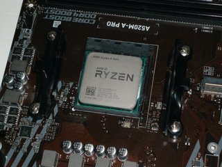 Placa Base MSI A520M-A PRO + Procesador