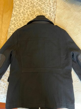 Chaqueta Negra Doble Boton
