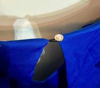 Abito flamenco blu elettrico