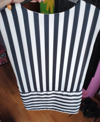 Vestido Mango Rayas Talla S