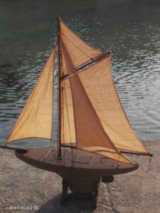Velero Juguete Antiguo Años 60