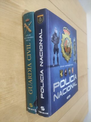 Pack atlas ilustrado Guardia Civil/Policia Naciona