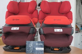 2 Sillas Coche Cybex Isofix mellizos o gemelos