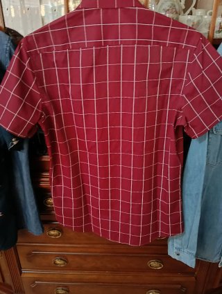 Lote 3 Camisas Manga Corta Cuadros XXL da de talla