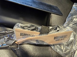 Gafas DSQUARED2 Ceresio 9 Beige/Negro Nuevas