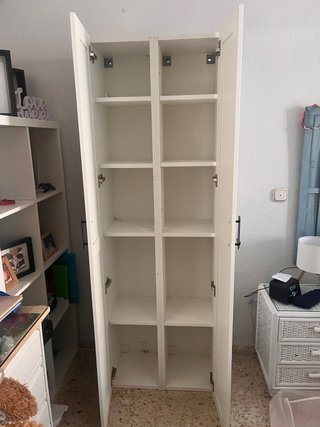 Armario Enhet doble con puertas y tiradores perspe