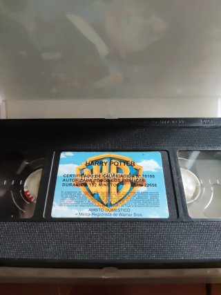 Película VHS Harry Potter y la Piedra Filosofal