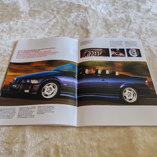 Catálogo BMW Série 3 E36 Cabriolet de 1999 Origina