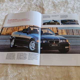Catálogo BMW Série 3 E36 Cabriolet de 1999 Origina