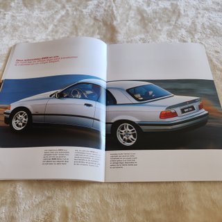 Catálogo BMW Série 3 E36 Cabriolet de 1999 Origina