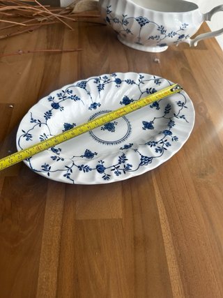 Salsera Churchill Porcelana Azul y Blanca