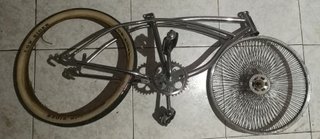 Cuadro Bicicleta Lowrider Cromado todo!!