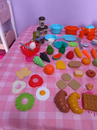 Juego Accesorios Comida Juguete