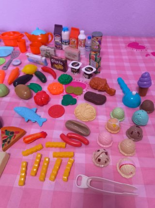 Juego Accesorios Comida Juguete
