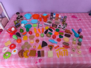 Juego Accesorios Comida Juguete