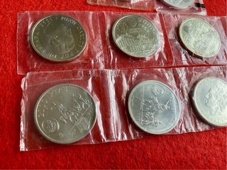 LOTE MONEDAS FNMT 2000 PESETAS. PLATA 0.925. SC