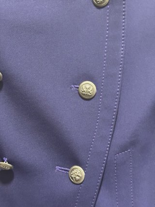 Gabardina Kling azul talla única sin estrenar