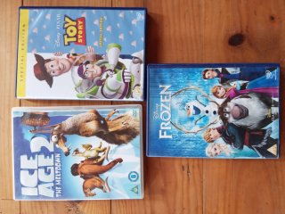 DVD Infantil: Toy Story, Frozen, Ice Age