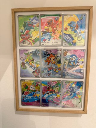 Set de 9 Cartas Pokémon Primer Compañero