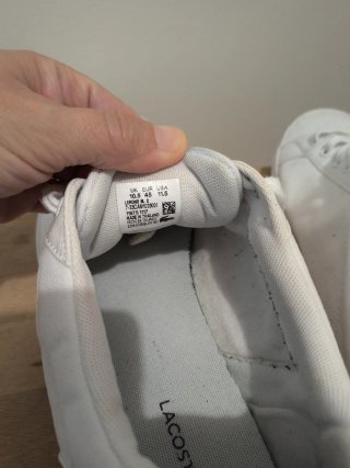 Zapatillas Lacoste Blancas