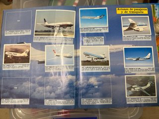 Libro Aviones Panini
