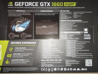 Msi Nvidia GTX 1660 SUPER VENTUS OC