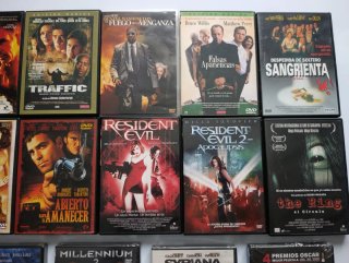 Lote Películas DVD Acción, Crimen, Drama en DVD