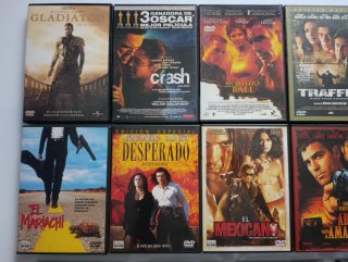 Lote Películas DVD Acción, Crimen, Drama en DVD