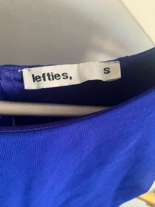 Vestido azul Lefties